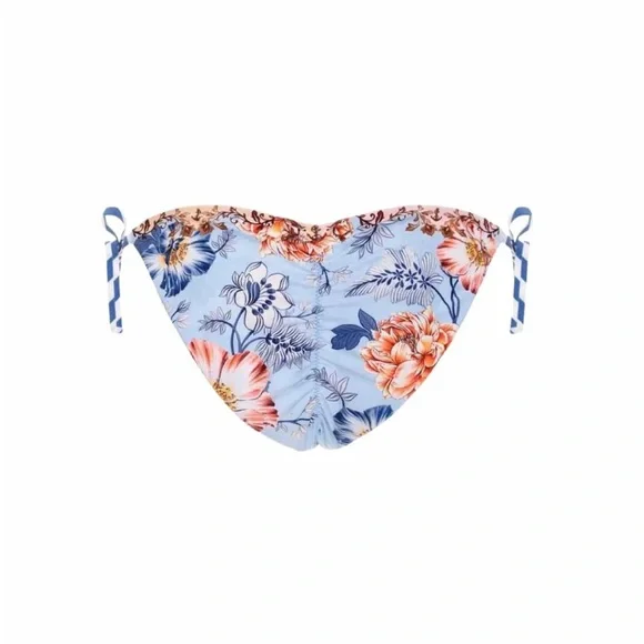 Aguabendita Alegria Reversible Floral Tie-Side Bikini Bottom - Picture 11 of 12